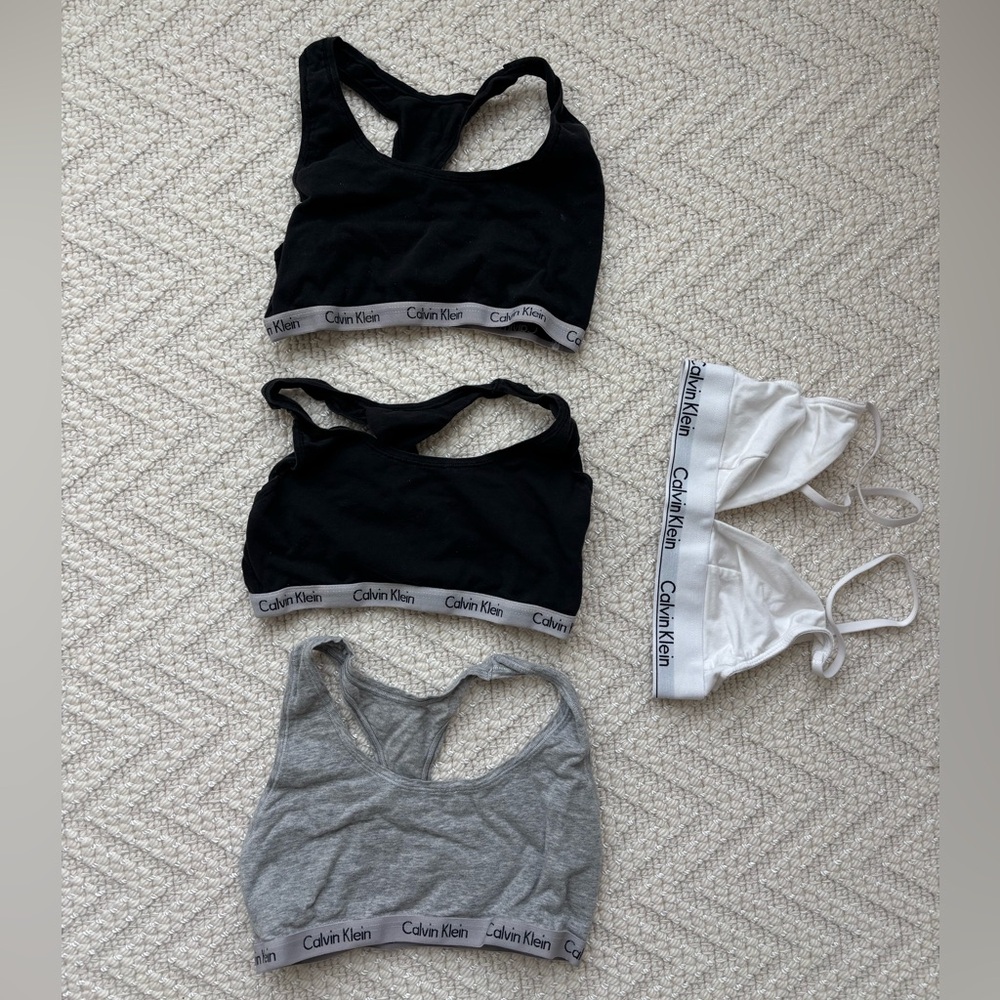 Calvin Klein Bralettes size small